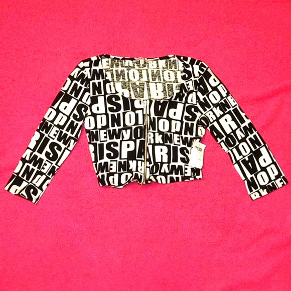 RARE Vintage Croptop "London,Paris,New York" - Picture 3 of 5